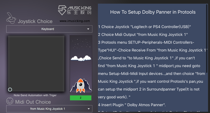Music King Joystick